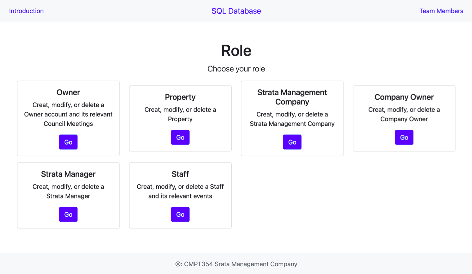 Strata Management System